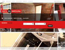 Tablet Screenshot of hostalbia.com